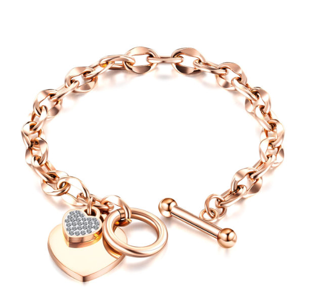 Women's Toggle Charm Bracelet