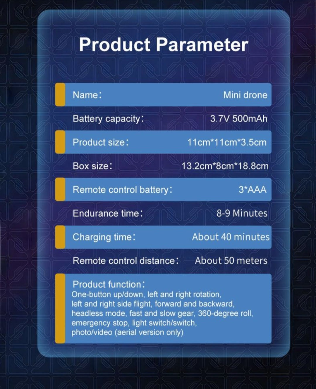 Remote Control Drone
