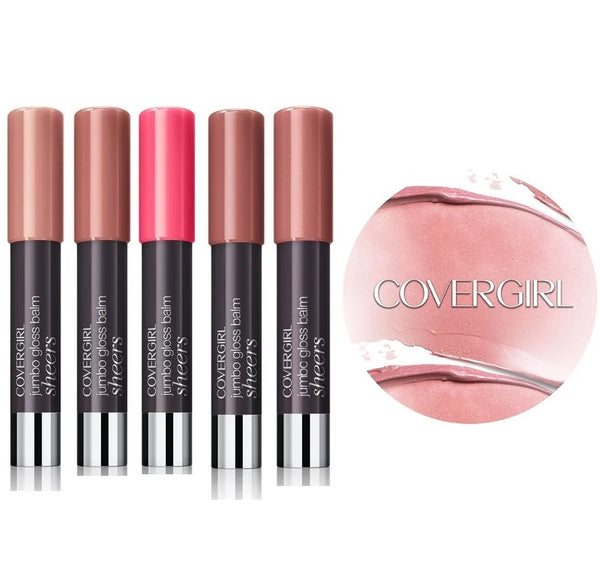 5 Pack Assorted COVERGIRL Colorlicious Jumbo Gloss Balm Sheers