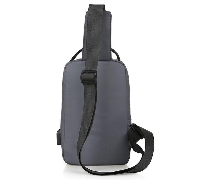 Lior Crossbody Camouflage Shoulder Chest Bag with USB Charging Port | Choose Color