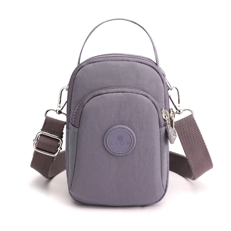 Lior Cell Phone Purse Holder Armband Cross-Body Bag