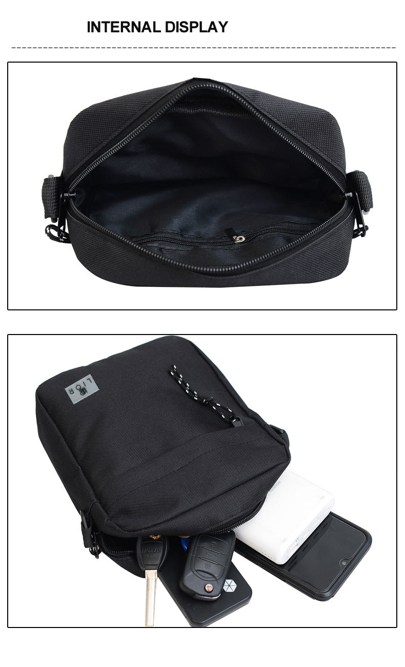 Lior Canvas Shoulder Crossbody Bag