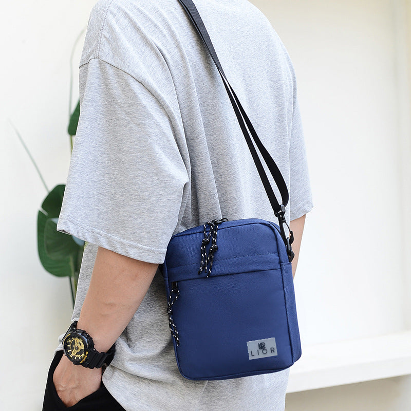Lior Canvas Shoulder Crossbody Bag