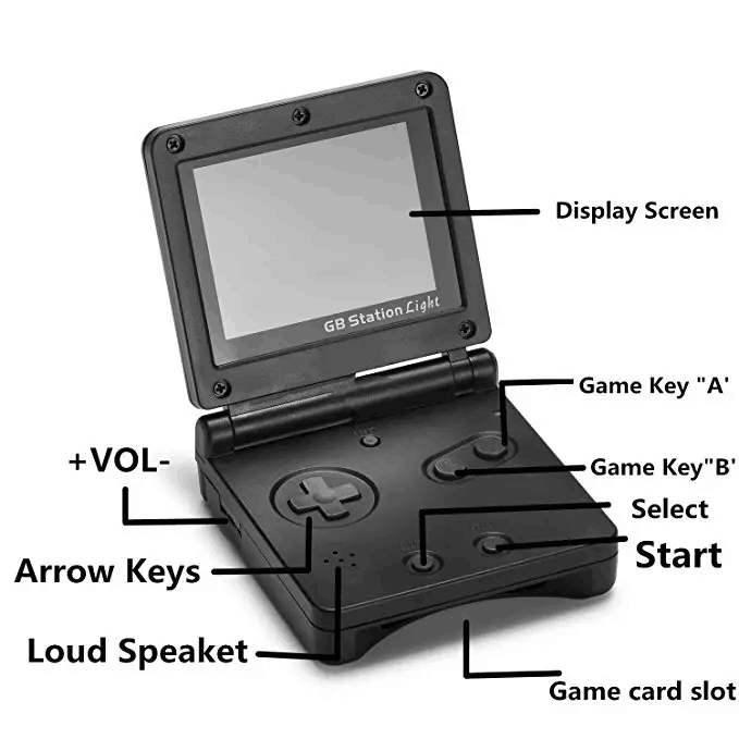 Super Retro Game Console Built-in 500 Games Handheld Game Player