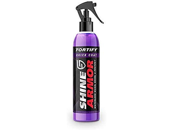 3 Pack SHINE ARMOR Ceramic Coating Fortify Quick Coat Car Wax Polish Spray
