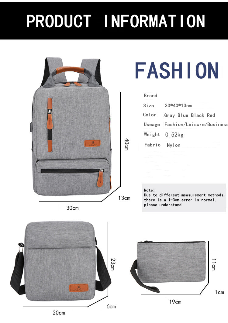 Lior Backpack Set (3-Piece)