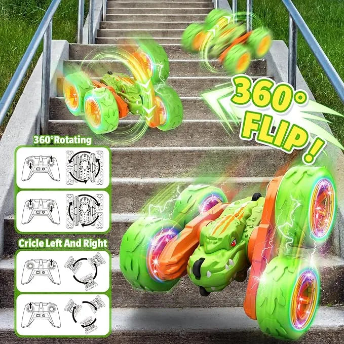 2 Pack Dinosaur Remote Control Car