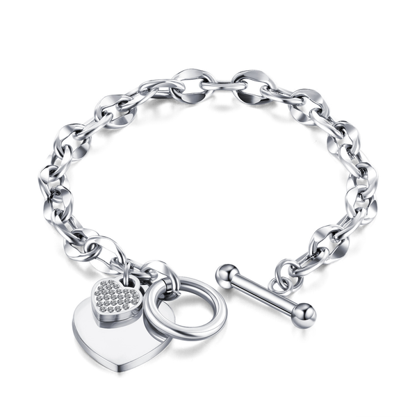 Women's Toggle Charm Bracelet