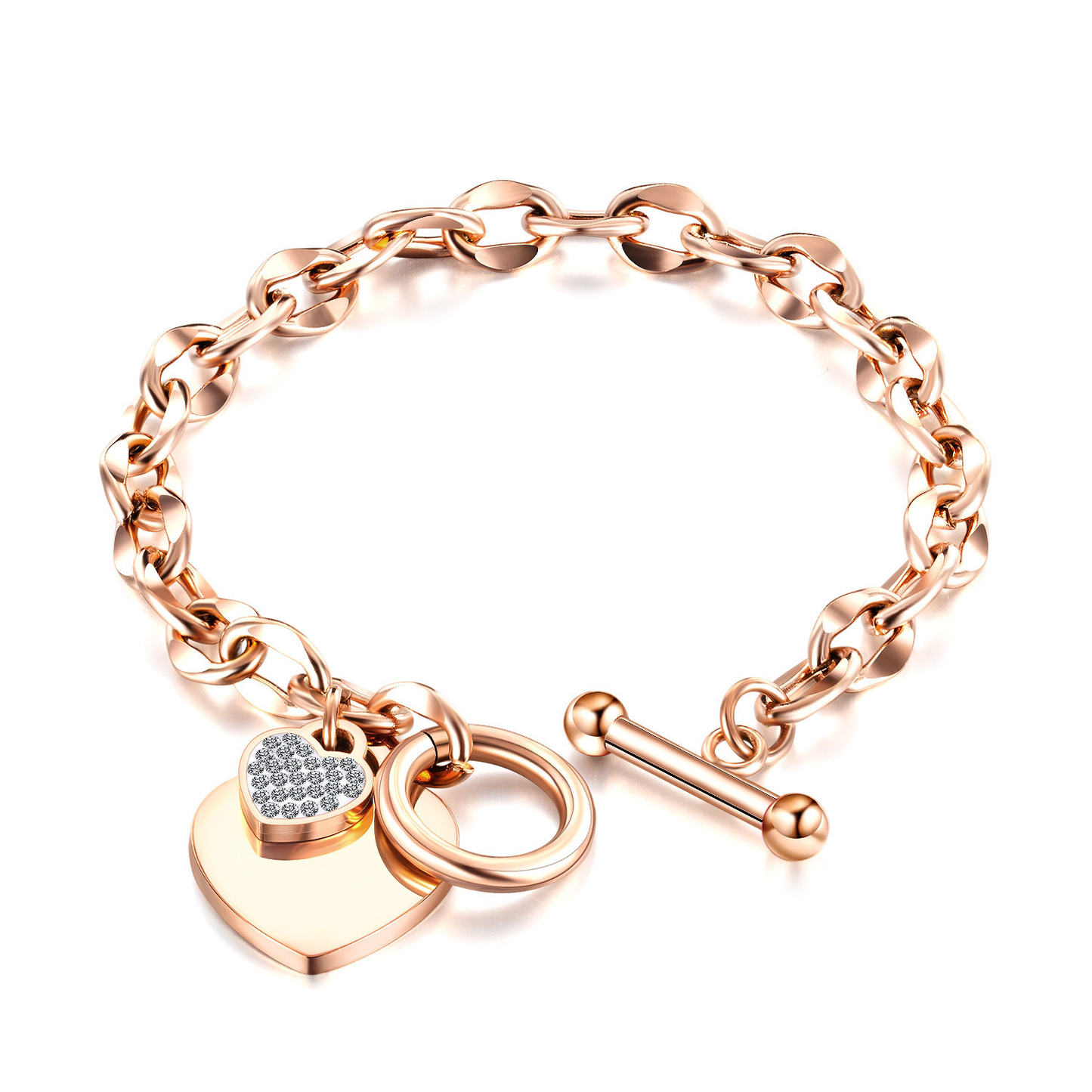Women's Toggle Charm Bracelet