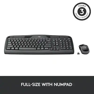 K320 Wireless Keyboard and Mouse Combo