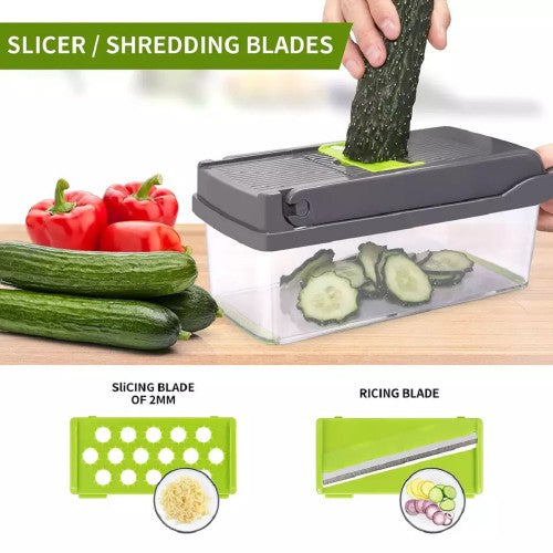 Nuvita 13 in 1 Vegetable Cutter, Dicer, Peeler