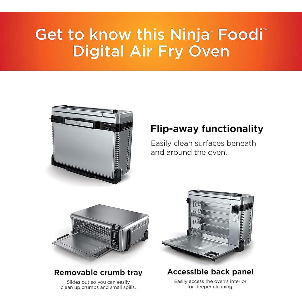 Ninja SP101 Digital Air Fry Countertop Oven with 8-in-1 Functionality