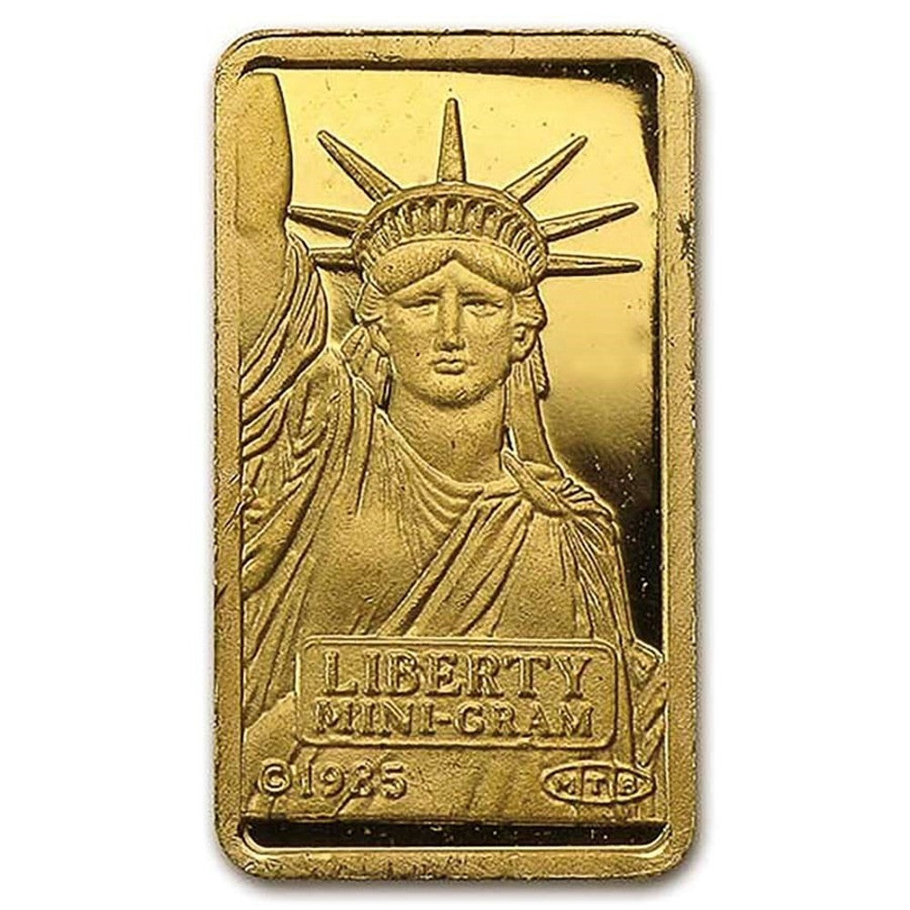 1 Gram .9999 Fine Gold Bar