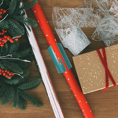 2PCS Christmas Wrapping Paper Cutter Tool Tube, Gift Wrap Cutter