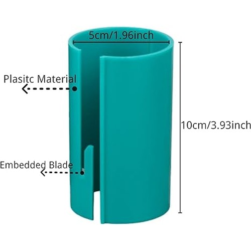 2PCS Christmas Wrapping Paper Cutter Tool Tube, Gift Wrap Cutter