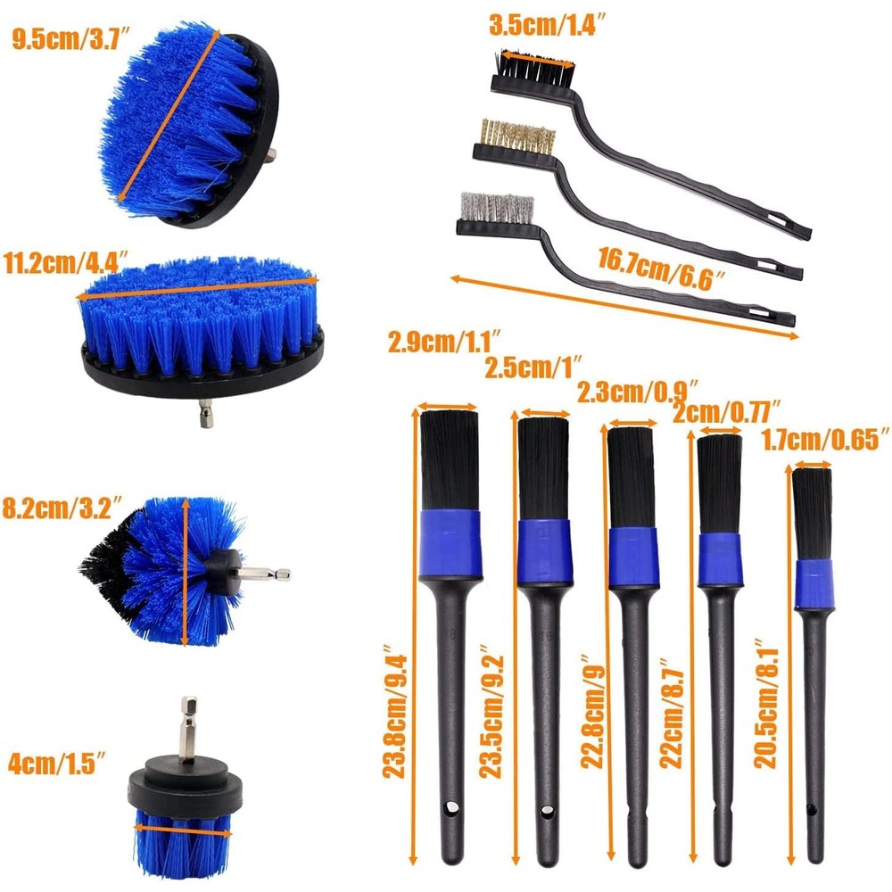 26 Pcs Car Detailing Brush Set