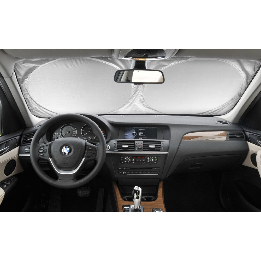 2 Pack: BritenWay Windshield Car Sun Shade - Sunshade UV Auto Protector