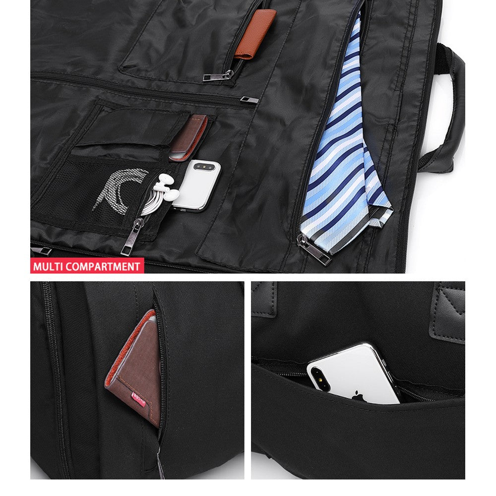 Lior Convertible Garment Bag with Shoulder Strap