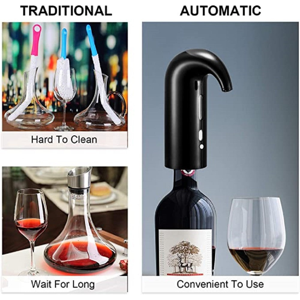 Eravino Electric Wine Aerator, Electric Wine Pourer Dispenser