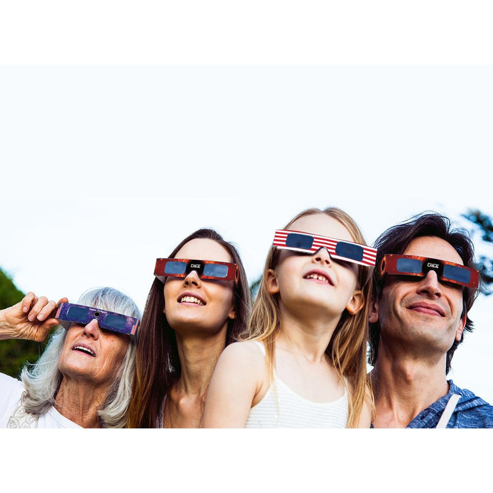 5 OR 10 Pack BRITENWAY Solar Eclipse Glasses - CE Approved & ISO Certified Safe