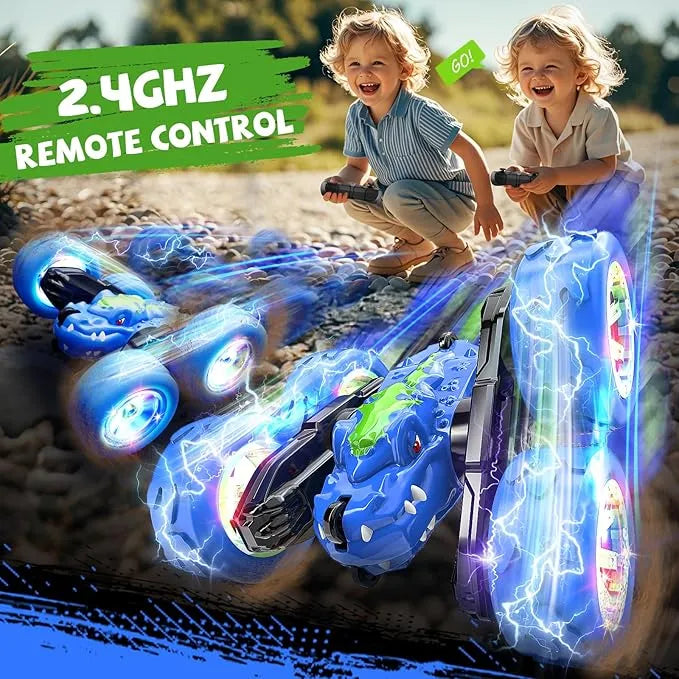 2 Pack Dinosaur Remote Control Car