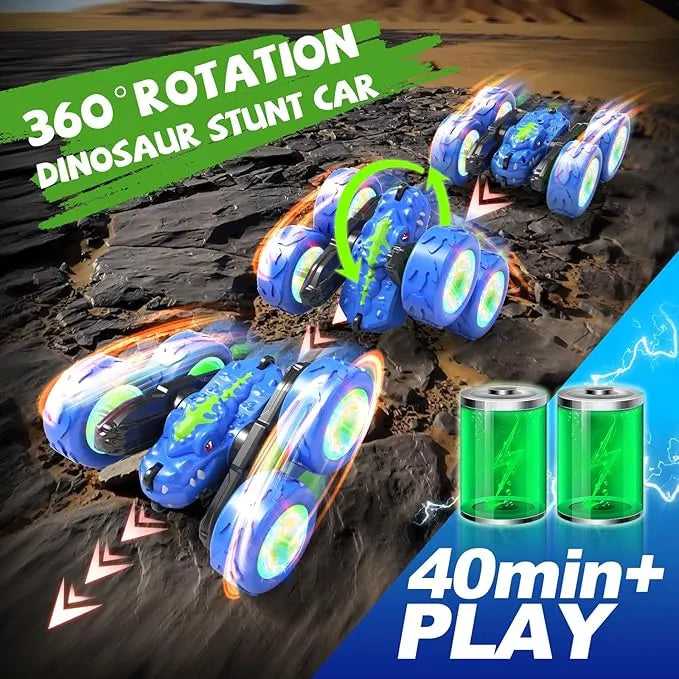 2 Pack Dinosaur Remote Control Car