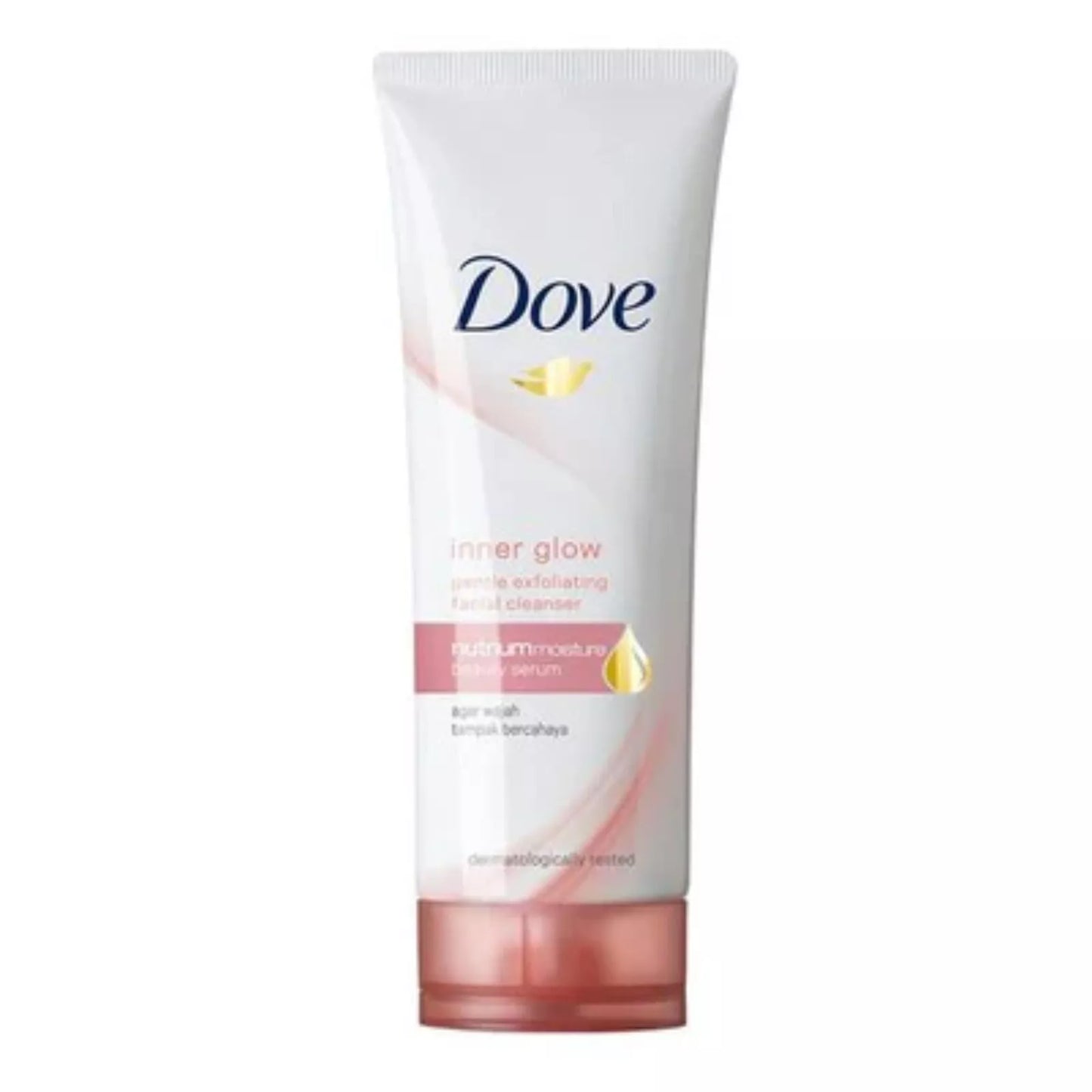 6 Pack Dove Inner Glow Gentle Exfoliating Facial Cleaner 100 Grams