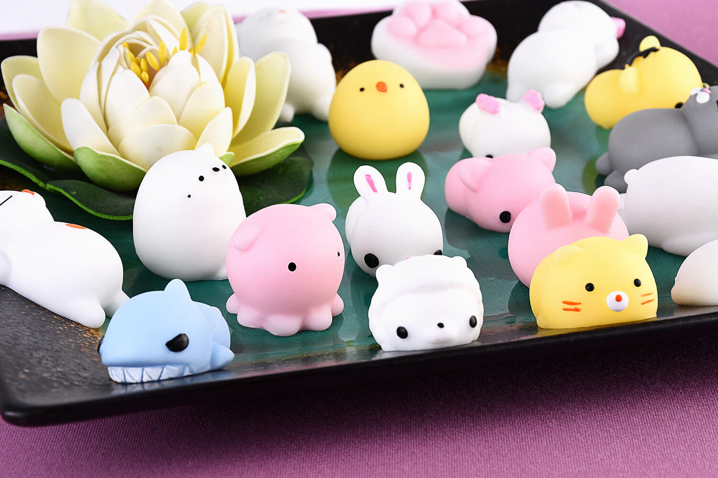 20 Pcs - Adorable Mini Squishies Gift Set For Kids & Adults