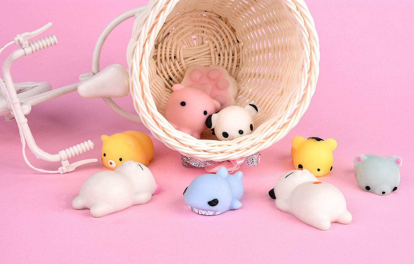 20 Pcs - Adorable Mini Squishies Gift Set For Kids & Adults