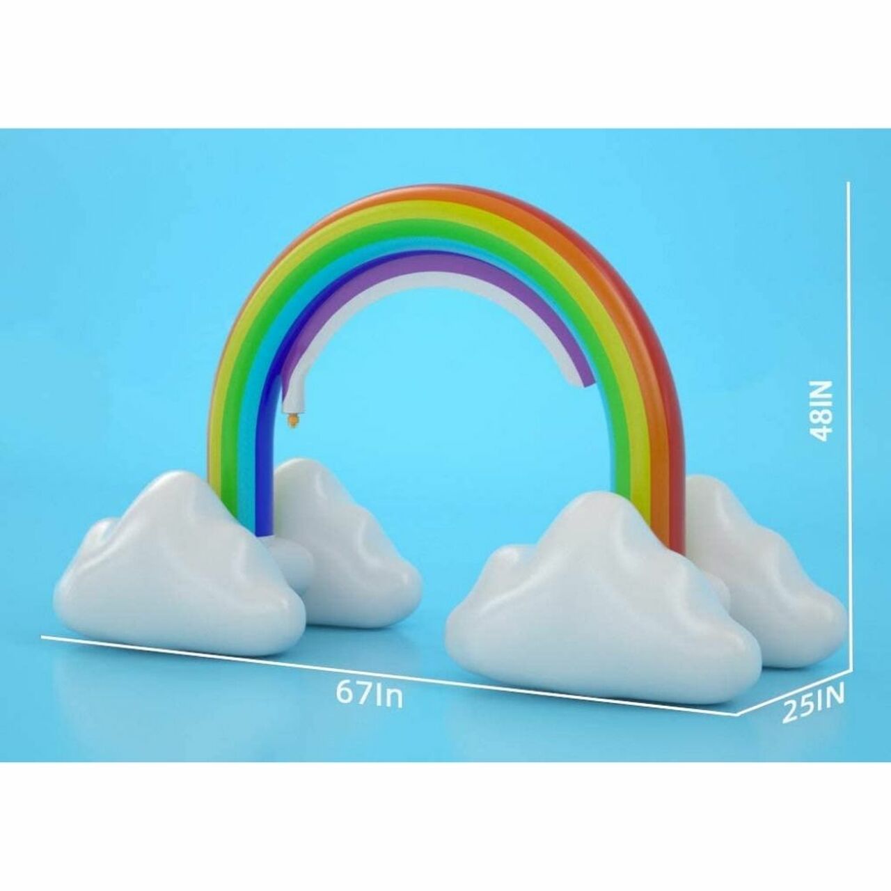 Large Inflatable Rainbow Arch Sprinkler