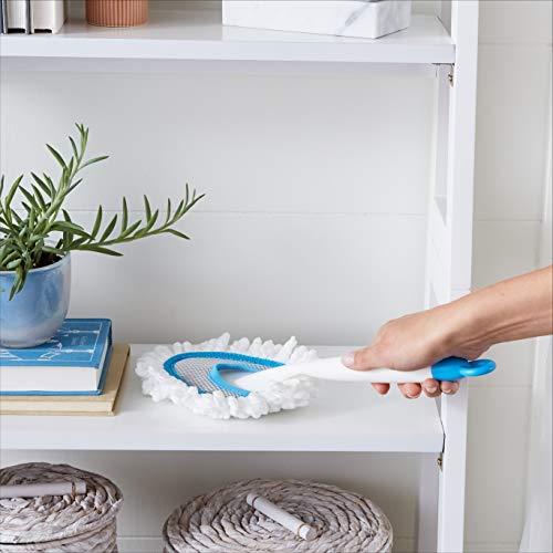 Amazon Basics Duster, Single Pack, Blue&White