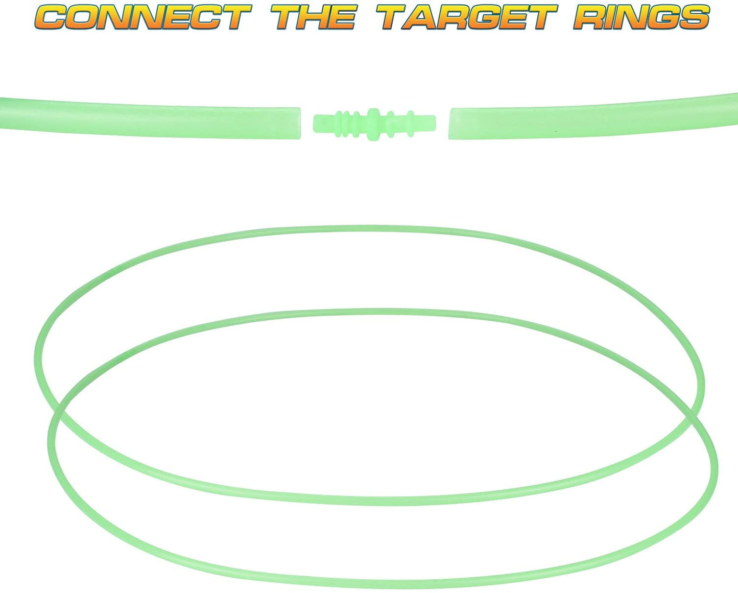 Lawn Darts Game – Glow in The Dark, Outdoor Backyard Toy for Kids & Adults | Fun for The Entire Family | Work On Your Aim & Accuracy While Having A Blast