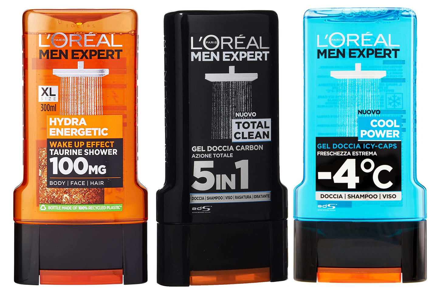 6 Pack L'Oreal Paris Men Expert Shower Gel,300ml