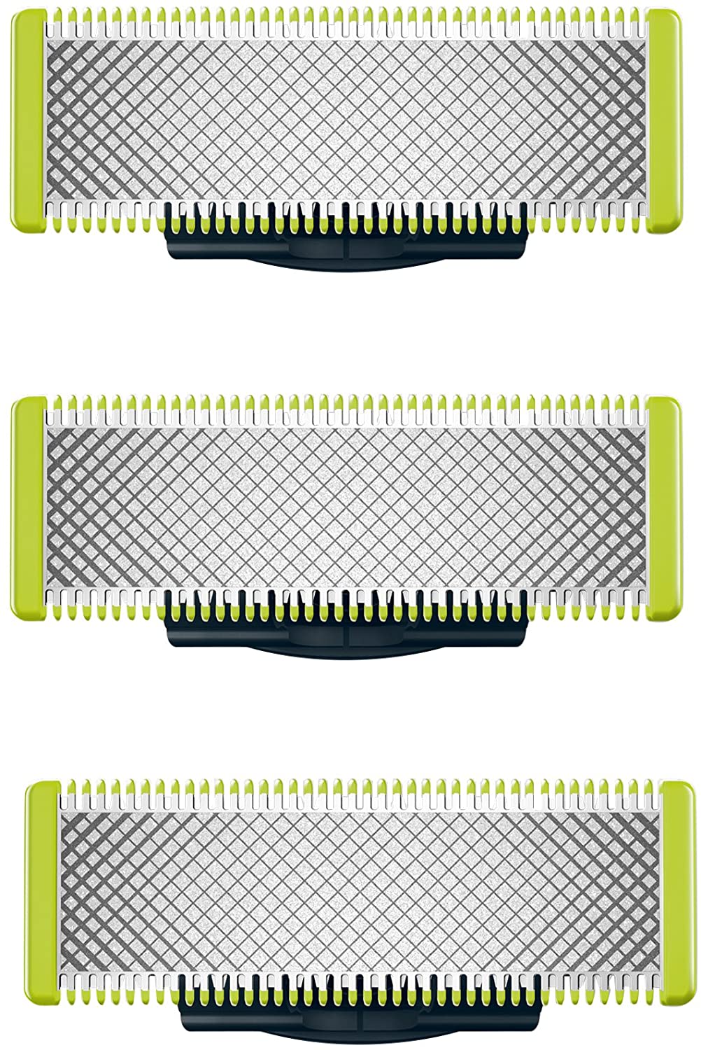 3 Pack BLADECO Premium Shavers Replacement Blades Compatible with Philips Norelco OneBlad