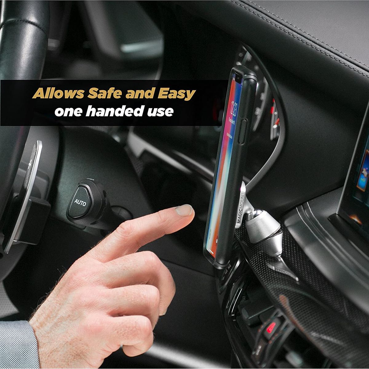SCOSCHE® MagicMount™ Elite Universal Magnetic Dash Mount, MEDSR (2-Pack)