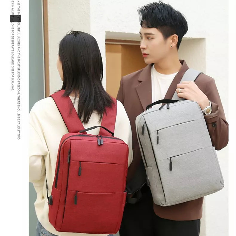 3 Pieces USB Multifunction Large Capacity Business Laptop Bags Set