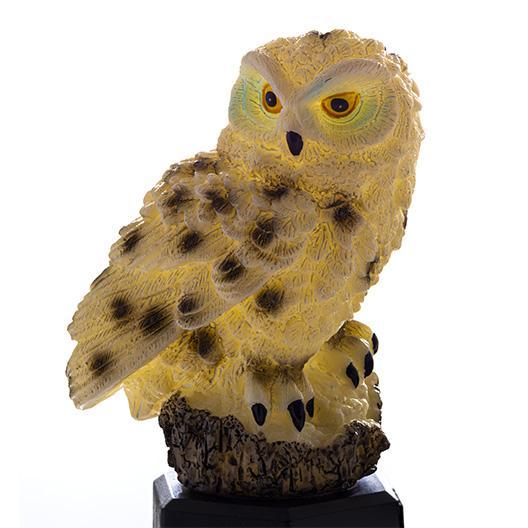 2 Pack Owl Figure Solar LED Lights