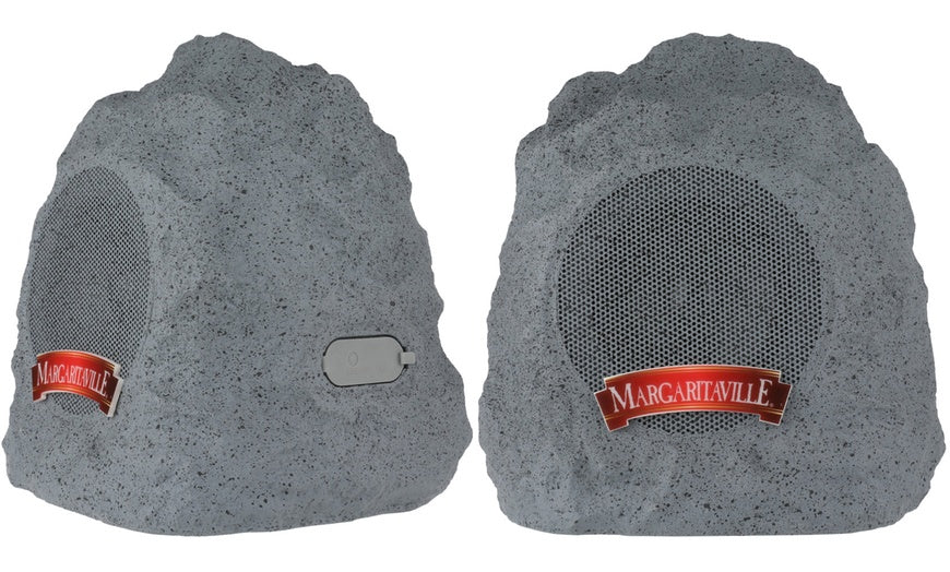 2 Pack: Margaritaville “On The Rock” Bluetooth Speakers