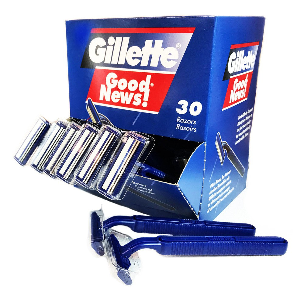 30-Pack: Gillette Good News! Disposable Razors