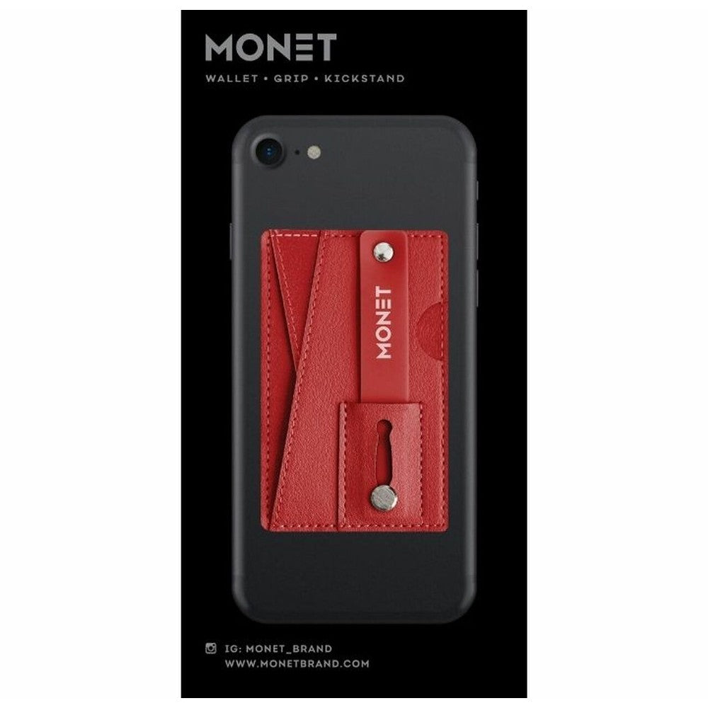 2 Pack Assorted MONET Slim Wallet with Expanding Stand and Grip for Smartphones