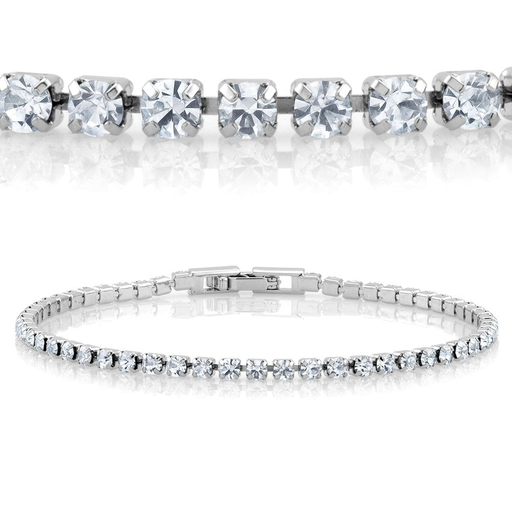 Classic CZ Eternity Bracelet