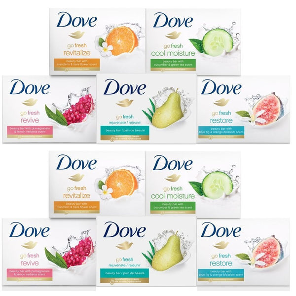 15-Pack Dove Bar Soap Variety Bundle