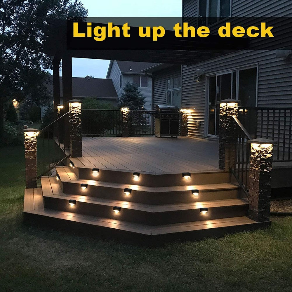 16-Pack Solar Waterproof Led Deck Lights