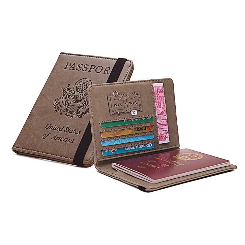 RFID Blocking Passport Holder - 8 Colors
