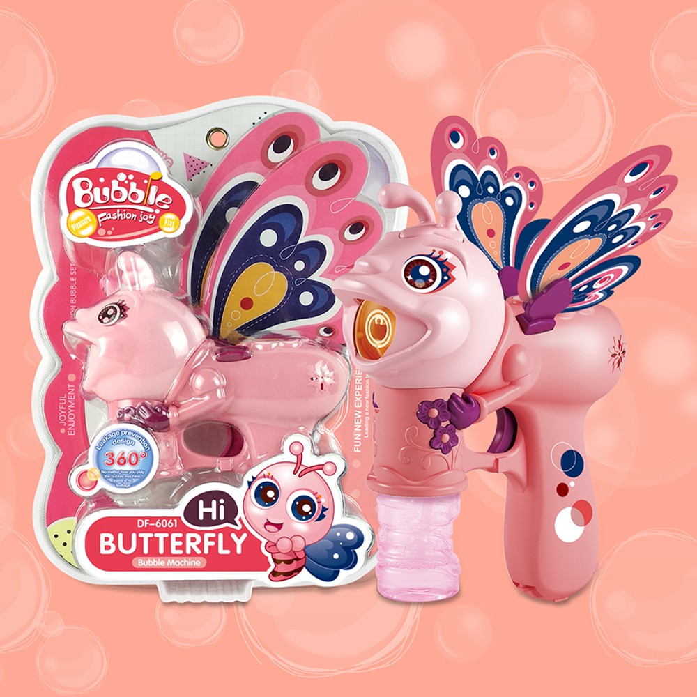 2 Pack: Butterfly Bubble Blower