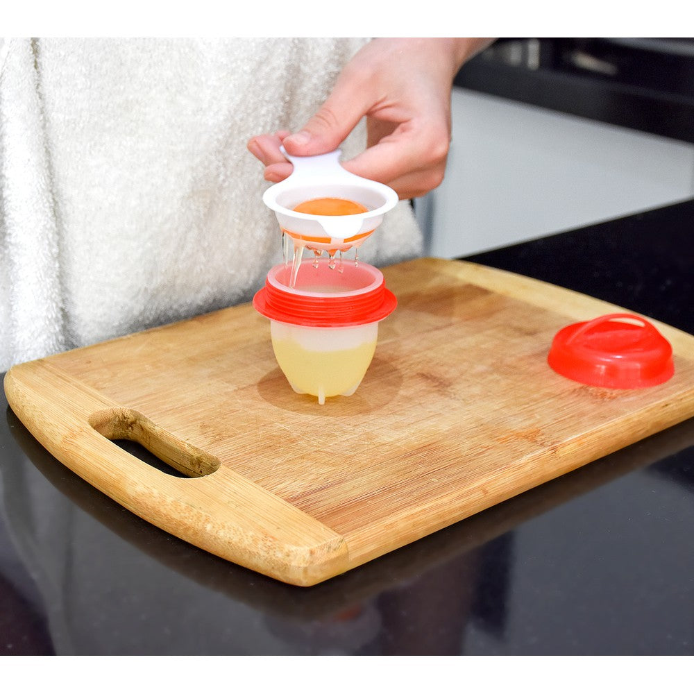 6-Pack BriteNway Silicone Egg Cooker - MITOPDEAL