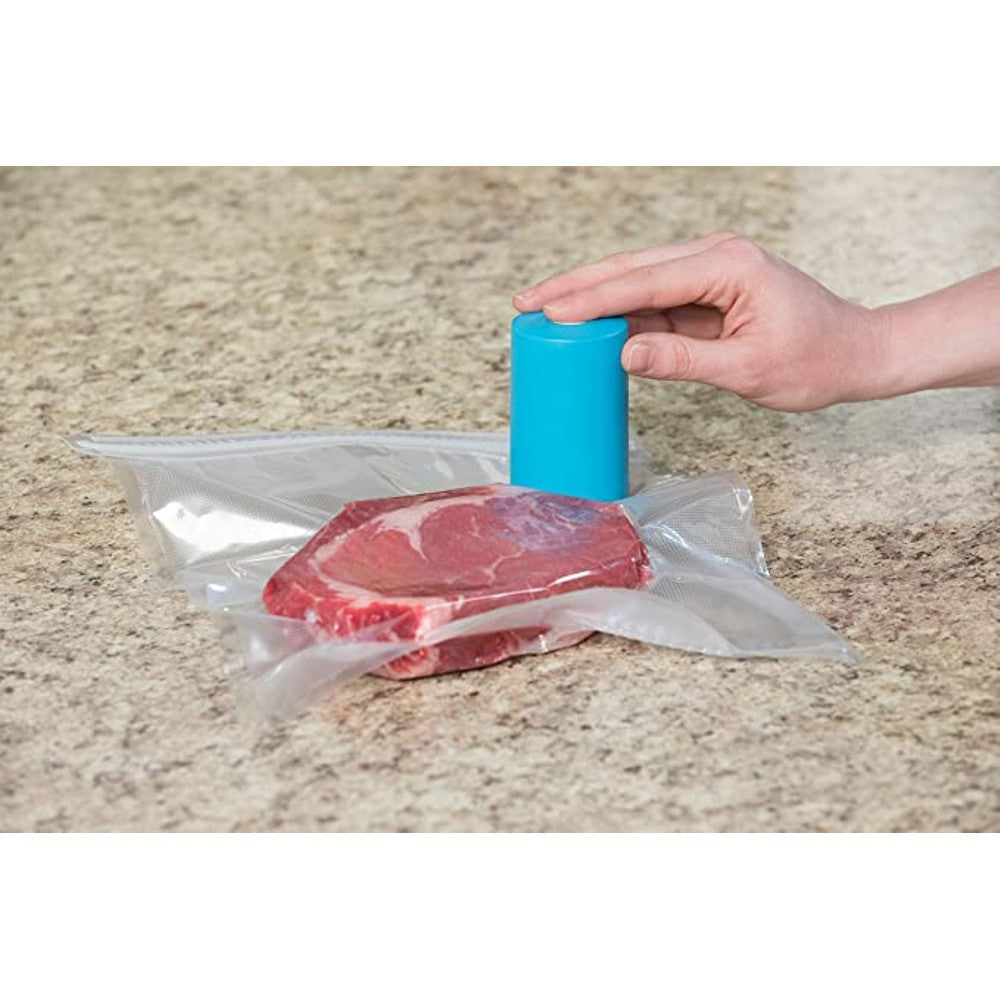 Always Fresh Vacuum Food Sealer + 6 Reusable Bags