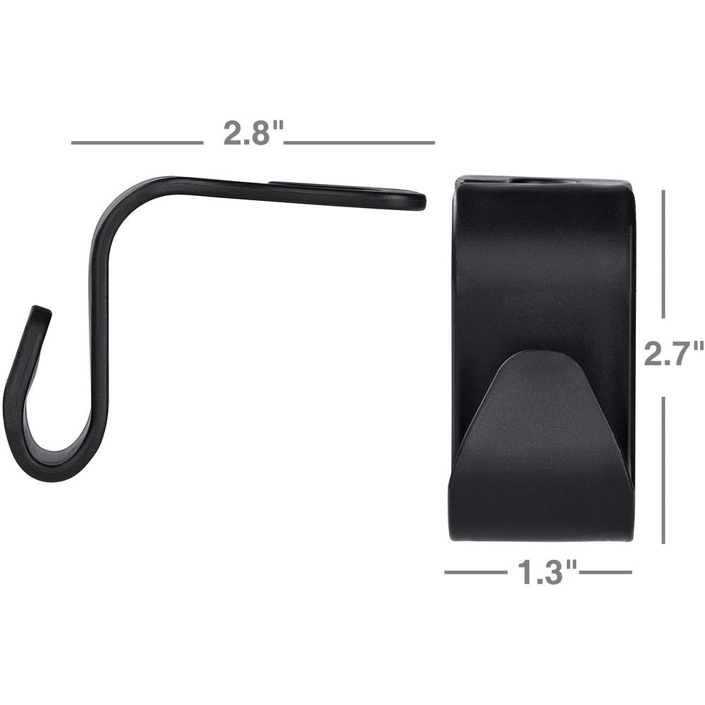 4-Piece Car Back Seat Headrest Hook Set