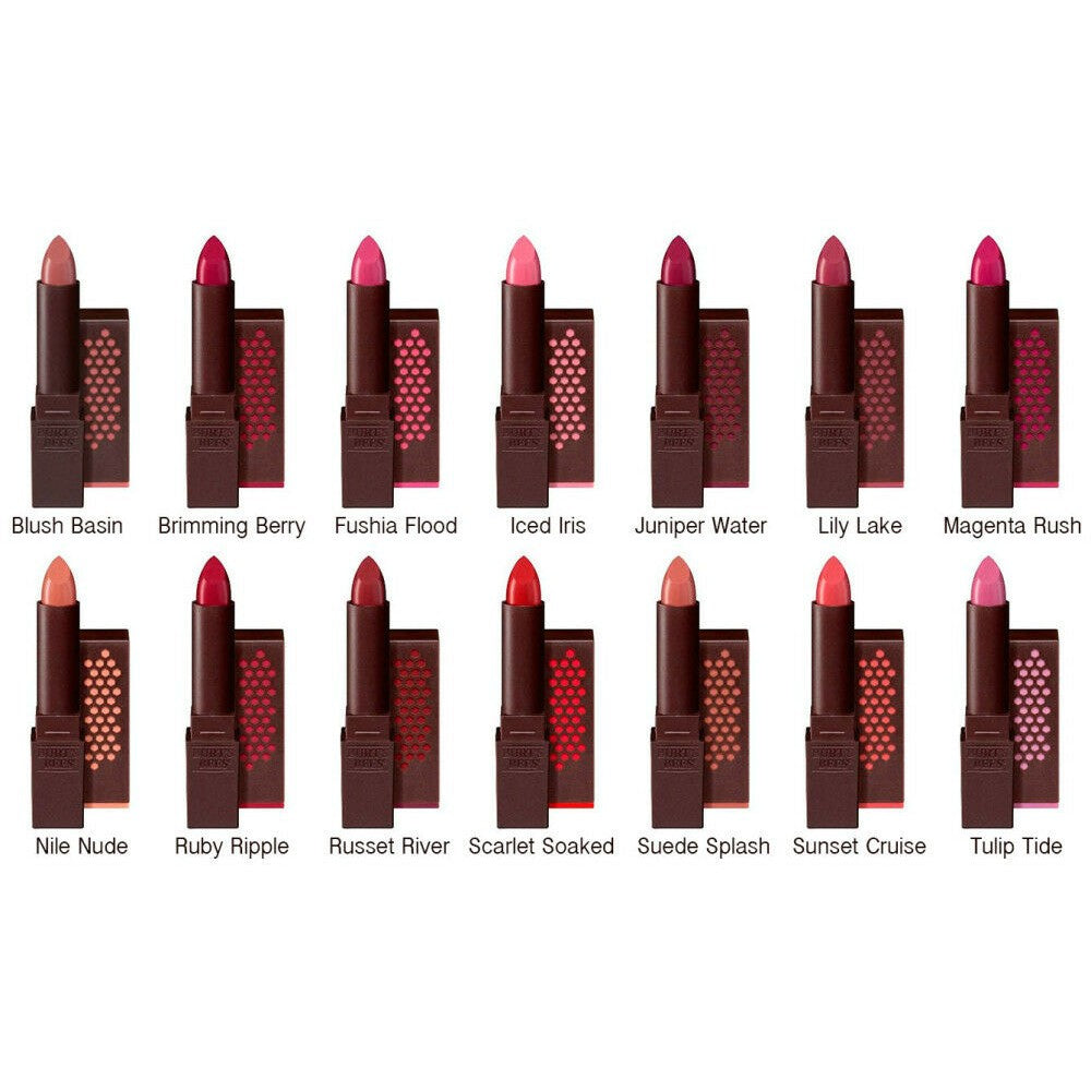 Burt's Bees 100% Natural Lipstick (3-Pack)