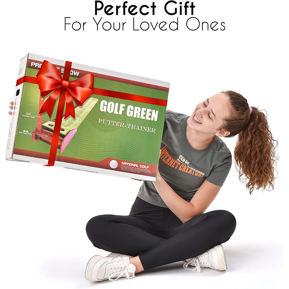 Britenway Golf Putting Green Mat for Indoor & Outdoor Practice Use
